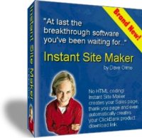 Product picture Instant Site Maker Review